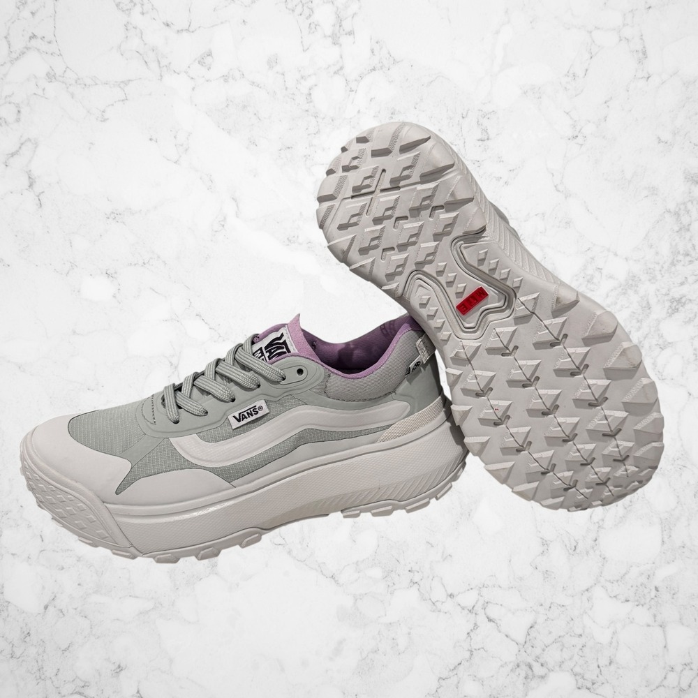 Vans MTE Crosspath Grey Purple Sneakers Hiking Outdoors Waterproof Men4 Women5.5